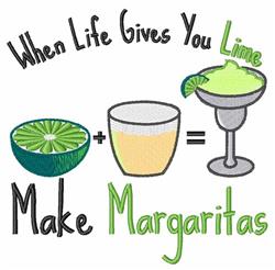detailed margarita machine embroidery pattern - Make Margaritas for kitchen tea towels