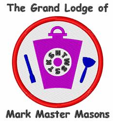 mason detailed machine embroidery - Mark Master Masons perfect for Uniform Patches