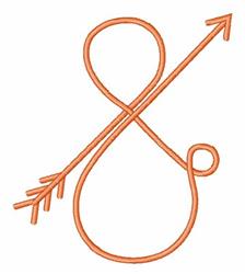 quick stitch valentine heart machine embroidery pattern - Married Arrow for reusable tote bags