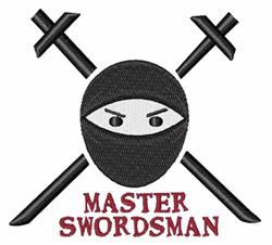 swordsman beginner-friendly machine embroidery - Master Swordsman for reusable tote bags