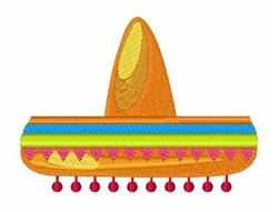 hat detailed machine embroidery - Mexican Hat perfect for patchwork quilt blocks