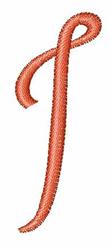 Monogram Curl I - 4x4 curl quick stitch machine embroidery design for cute baby onesies
