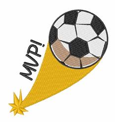 player! detailed machine embroidery - Most Valuable Player! for reusable tote bags