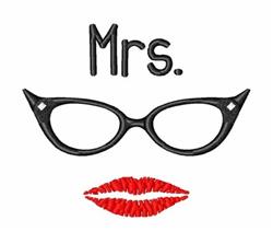 Mrs. Gorgeous - 5x7 gorgeou beginner-friendly embroidery design for decorative pillow covers