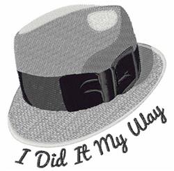 way detailed machine digital embroidery - My Way perfect for reusable tote bags