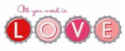 love beginner-friendly machine embroidery - Need Love for patchwork quilt blocks