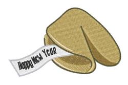 New Year Cookie - 5x7 cookie detailed machine embroidery design for kitchen tea towels