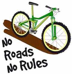rule detailed machine embroidery - No Roads No Rules perfect for kitchen tea towels