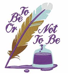 detailed bird machine digital embroidery pattern - Not To Be perfect for kitchen aprons