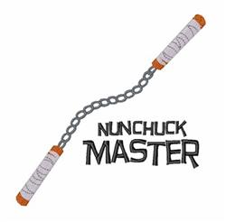 master beginner-friendly machine embroidery - Nunchuck Master for kitchen aprons