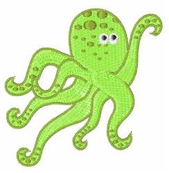 octopu detailed machine embroidery - Octopus perfect for Childrens Clothing