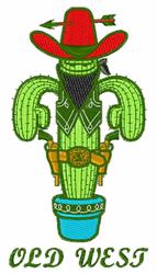 Old West - 5x7 west detailed machine embroidery design perfect for kitchen tea towels