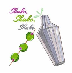 shaker detailed machine embroidery - Olive Shaker perfect for decorative pillow covers
