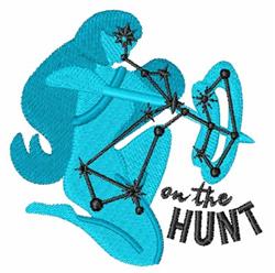 On The Hunt - 4x4 star detailed machine embroidery design perfect for cute baby onesies