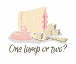 two detailed machine digital embroidery - One Lup or Two perfect for cute baby onesies