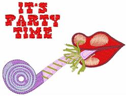 time detailed machine embroidery - Party Time perfect for decorative pillow covers