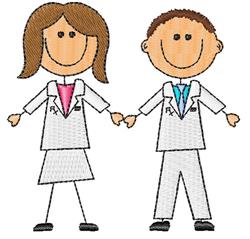 pharmacist beginner-friendly machine embroidery - Pharmacists for kitchen tea towels