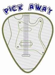 detailed away machine digital embroidery pattern - Pick Away perfect for Music Bags