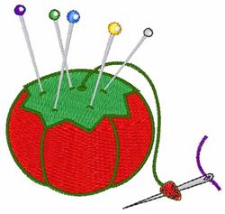 cushion beginner-friendly machine embroidery - Pin Cushion for kitchen tea towels