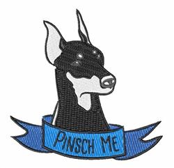 Pinsch Me - 4x4 puppy dog detailed machine embroidery design for cute baby onesies
