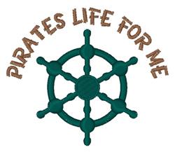 beginner-friendly life machine embroidery pattern - Pirates Life for Hiking Gear