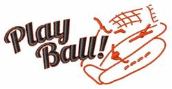 ball beginner-friendly machine digital embroidery - Play Ball perfect for T-shirts