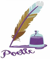 bird detailed machine digital embroidery - Poetic perfect for decorative pillow covers