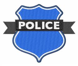 Police - 4x4 police detailed machine embroidery design perfect for Uniform Patches