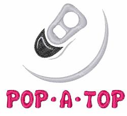 Pop A Top - 4x4 top beginner-friendly machine embroidery design for Cooler Bags
