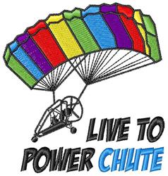 Power Chute - 4x4 chute detailed machine embroidery design for decorative pillow covers