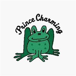 Prince Charming - 4x4 tree beginner-friendly embroidery design for decorative pillow covers