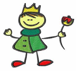 prince detailed machine digital embroidery - Prince perfect for reusable tote bags