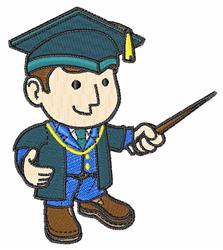 professor detailed machine embroidery - Professor perfect for Party Decorations