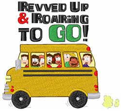 Revved Up - 5x7 revved detailed machine embroidery design perfect for Gym Bags