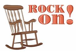 rock beginner-friendly machine embroidery - Rock On perfect for reusable tote bags