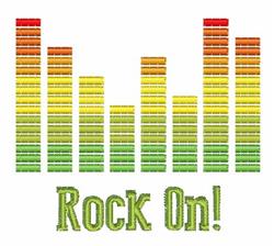 Rock On - 4x4 rock beginner-friendly machine embroidery design for reusable tote bags