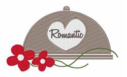 heart detailed machine embroidery - Romantic Dinner perfect for Anniversary Gifts
