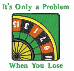 Playful roulette wheel featuring numbers 13, 28, and 9 on a vibrant green background with humorous text.