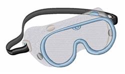 Safety Goggles - 4x4 goggle beginner-friendly embroidery design for decorative pillow covers