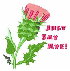 leaf detailed machine embroidery - Say Aye! perfect for decorative pillow covers