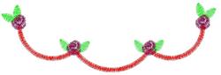 Scalloped Floral Border