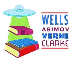 book detailed machine embroidery - Sci-Fi Author Books perfect for kitchen aprons