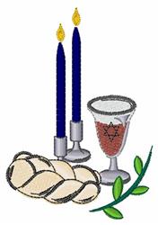 shabbat beginner-friendly machine embroidery - Shabbat perfect for reusable tote bags