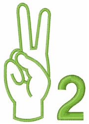 language quick stitch machine embroidery - Sign Language 2 for decorative pillow covers