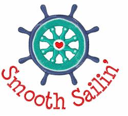 detailed heart machine embroidery pattern - Smooth Sailin for patchwork quilt blocks