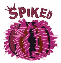 urchin detailed machine embroidery - Spiked Urchin perfect for decorative pillow covers