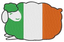 St. Patricks Sheep - 4x4 sheep detailed embroidery design for reusable tote bags
