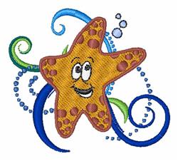 starfish beginner-friendly machine embroidery - Star Fish for decorative pillow covers