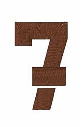 quick stitch font machine embroidery pattern - Stencil Font 7 for kitchen tea towels