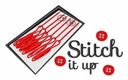 Stitch It Up - 4x4 stitch detailed machine embroidery design perfect for Craft Kits